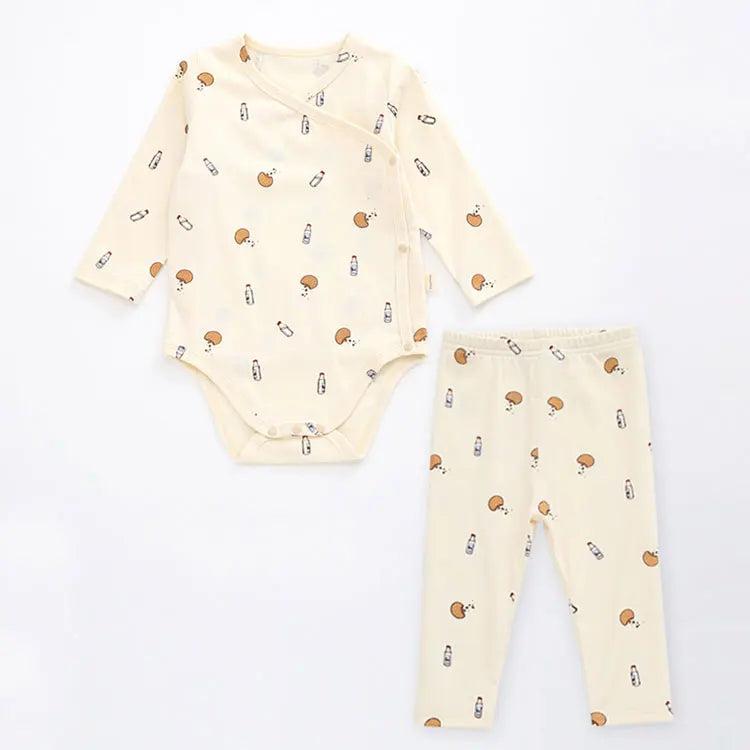 Fashion Floral Newborn Baby Boy Clothing Summer Baby Girl Clothes Set Cotton Short Sleeve Tops+pant Infant Clothing 3-18 Months