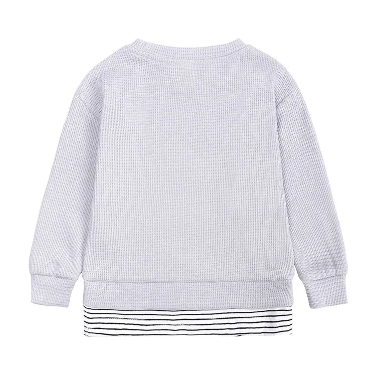 Fashion Solid Color Toddler Boy Clothes Spring Autumn Kids Clothes Girls Outfits Cotton Long Sleeve Tops+pant Children Clothing