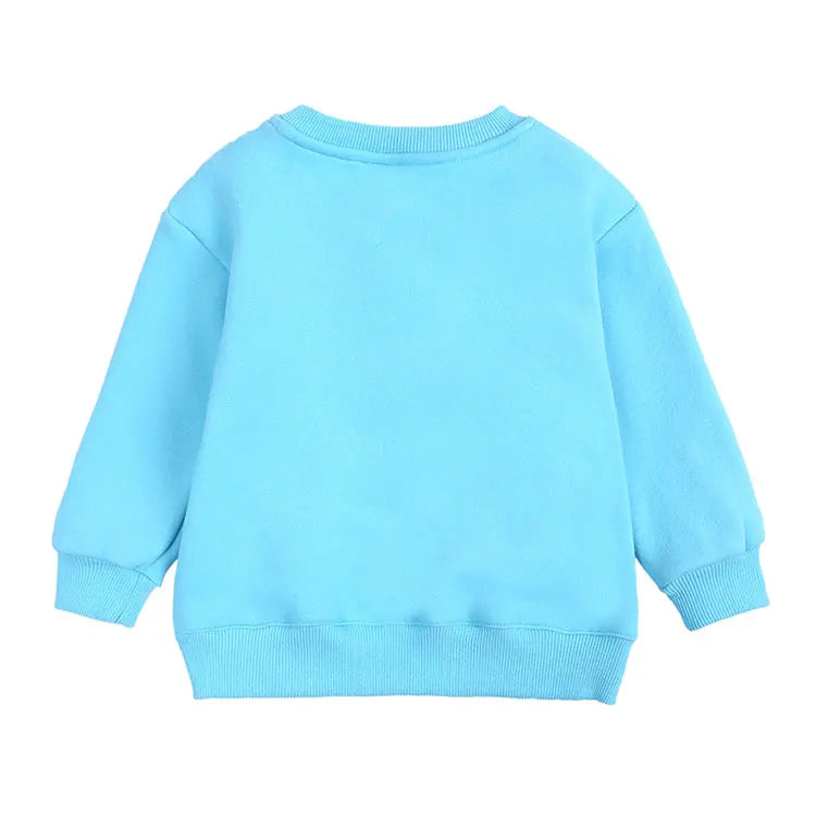 Fashion Solid Color Kids Clothes Boys Sweatshirt Cotton Long Sleeve T-shirt for Boy Spring Autumn Children's Hoodie 1-6 Years