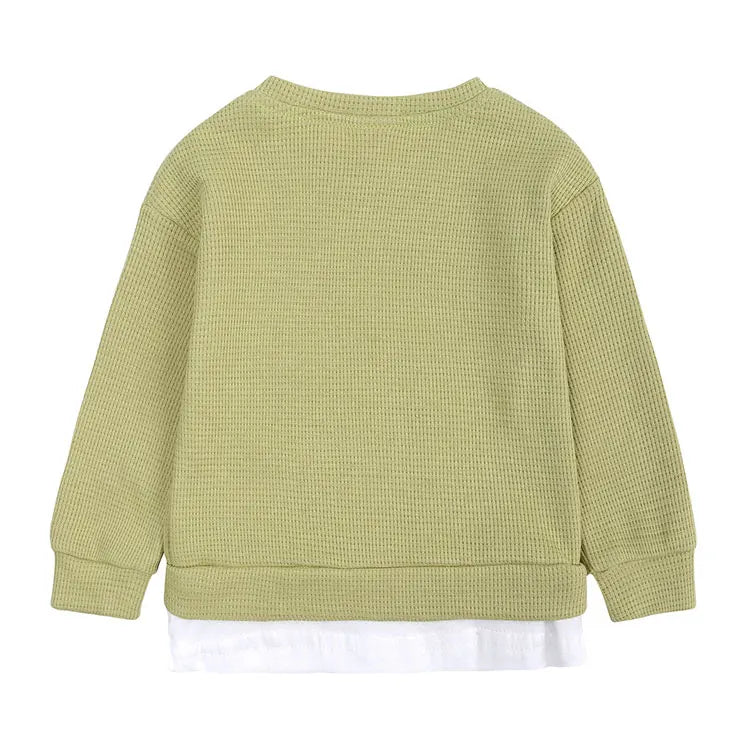 Fashion Solid Color Toddler Boy Clothes Spring Autumn Kids Clothes Girls Outfits Cotton Long Sleeve Tops+pant Children Clothing