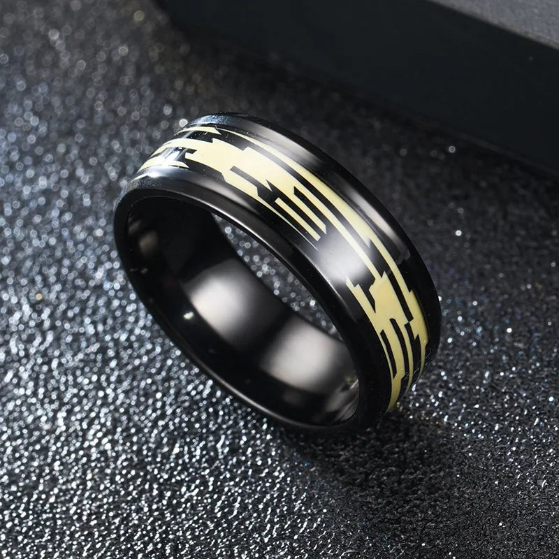 2022 Fashion Gradient Purple Color Shell Rings Stainless Steel For Men Women Gift Rings Dainty Female Nice Jewelry