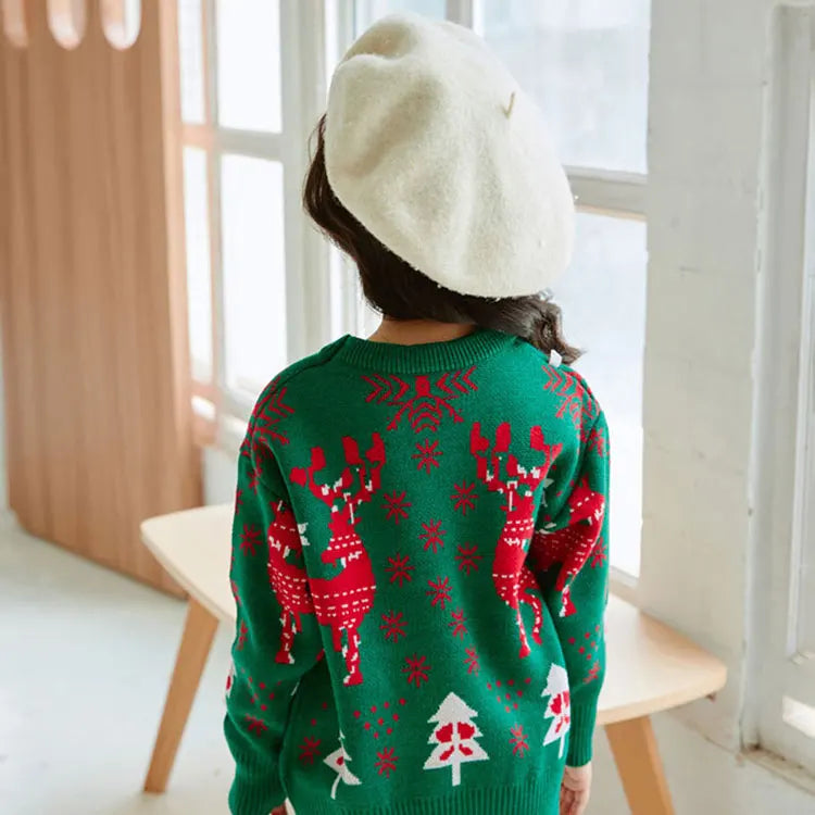 Spring & Autumn Kids Girl Clothes Knitted Sweater Casual Children Clothing Girls Sweaters Long Sleeve Girl Clothes 3-7 Years