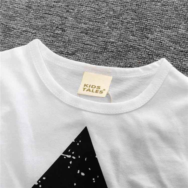 Fashion Kids Children Boys Girls Clothing Tees Cotton Long Sleeve O-Neck T-Shirts Flower Arm Clothing Tattoo Sunscreen Clothes