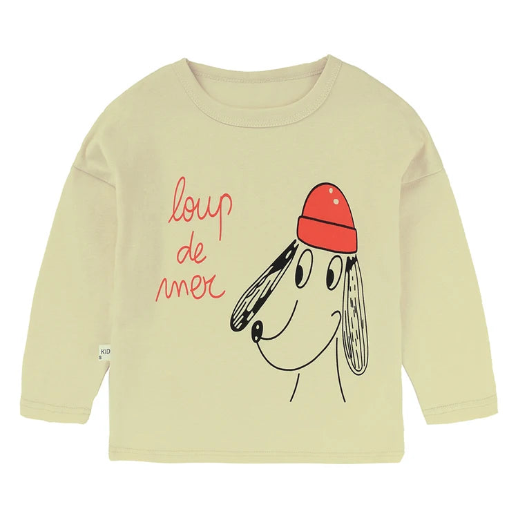 Top T Shirt For Boy,Print Children Boys T Shirt Spring Autumn Kids Tshirt Cotton Long Sleeve Girls Tshirt Cartoon Baby T-Shirts