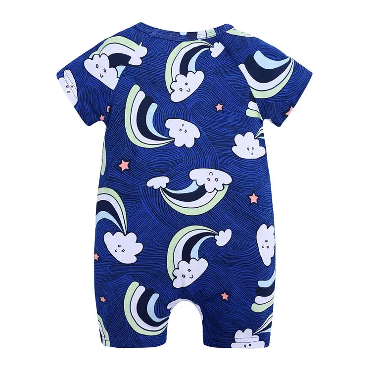 Summer New Style Baby Rompers Cotton Short Sleeve Baby Girl Clothes Summer Newborn Costume Fashion Infant Clothing  3-24 Months