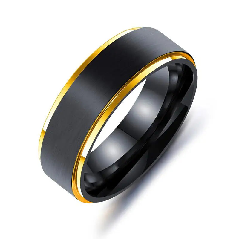 Mens Womens Rainbow Colorful LGBT Ring Stainless Steel Wedding Band Lebian & Gay Rings Drop Shipping