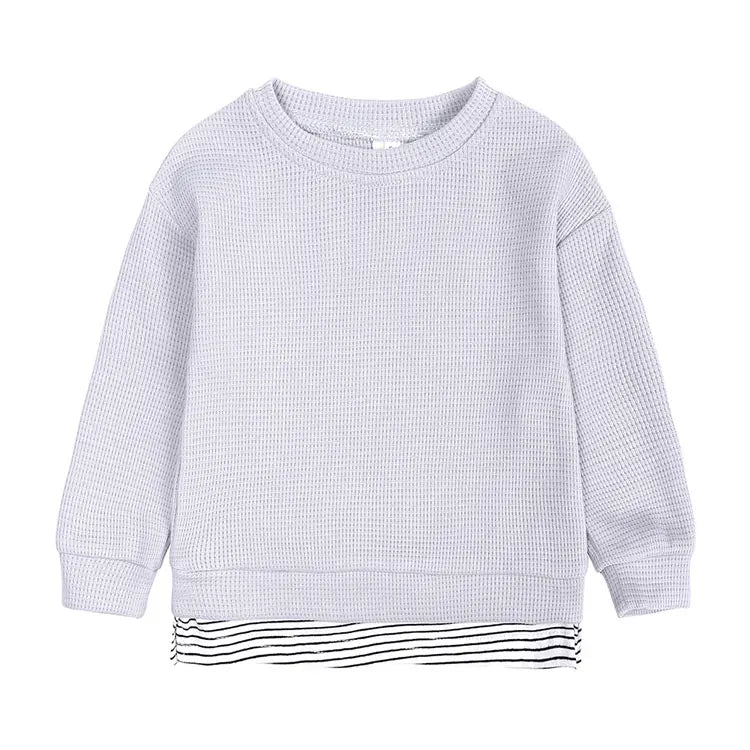 Fashion Solid Color Toddler Boy Clothes Spring Autumn Kids Clothes Girls Outfits Cotton Long Sleeve Tops+pant Children Clothing