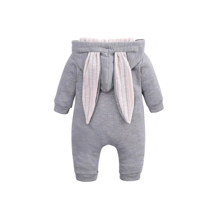 Cartoon Dinosaur Baby Rompers Spring Autumn Newborn Girl Clothing Long Sleeve Cotton Hoodie Baby Boys Clothes 0-18 Months