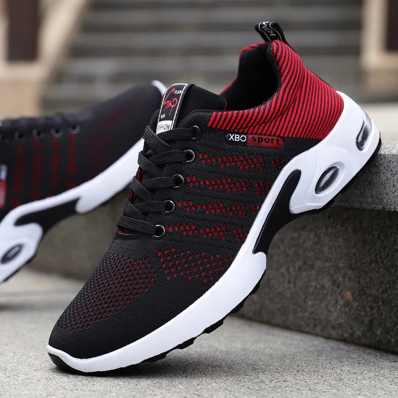 Men's running shoes Soft sole breathable mesh surface sports shoes non-slip wear-resistant running casual men's shoes