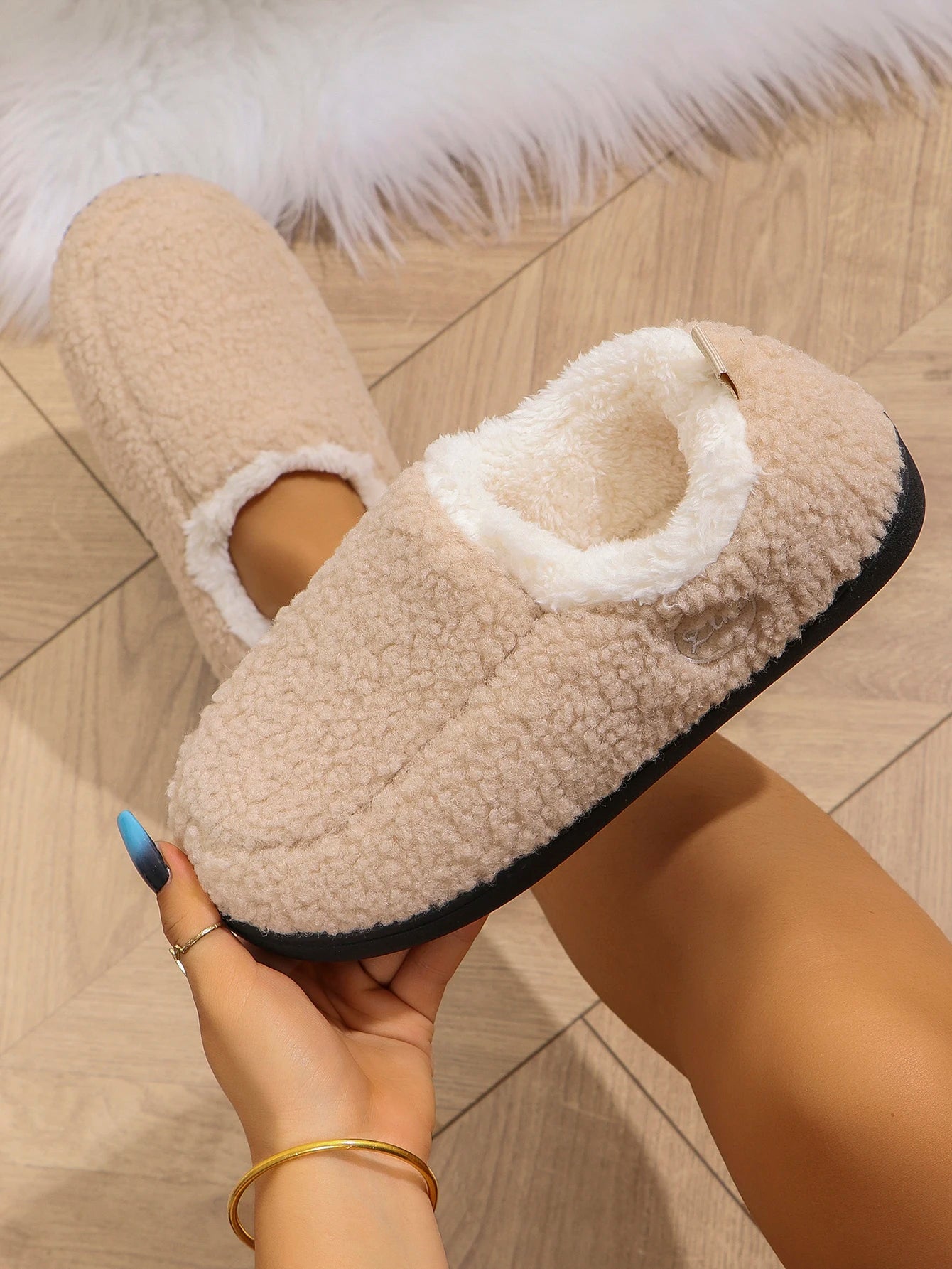 Women's new warm cotton shoes, comfortable and cute lazy shoes, cute short boots