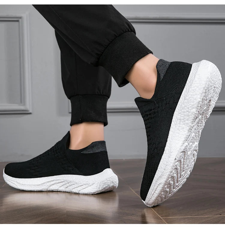 new spring and autumn men's and women's casual shoes sneakers lightweight mesh breathable fashion walking shoes lovers loafers