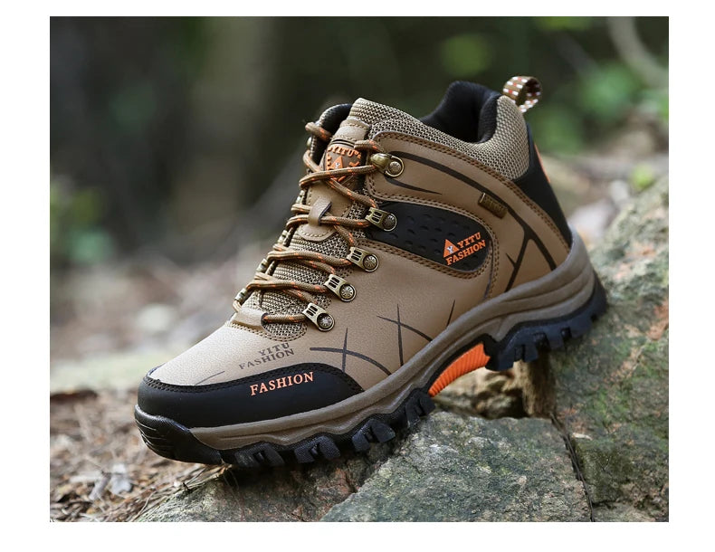 Men's autumn and winter hiking shoes Casual sports shoes comfortable lightweight non-slip large size men's shoes39-47