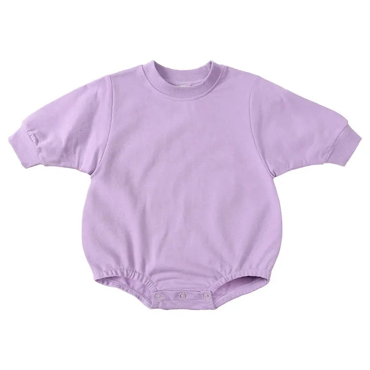 Fashion Solid Baby Girl Clothes Cotton Long Sleeves Newborn Clothes Boys Bodysuits Spring Autumn Infant Clothing 3-24 Months