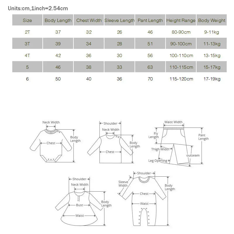 Fashion Solid Color Kids Clothes Girl Outfit Set Cotton Long Sleeve Tops Pants 2 PCS Winter Warm Children Clothing 2-6 Years