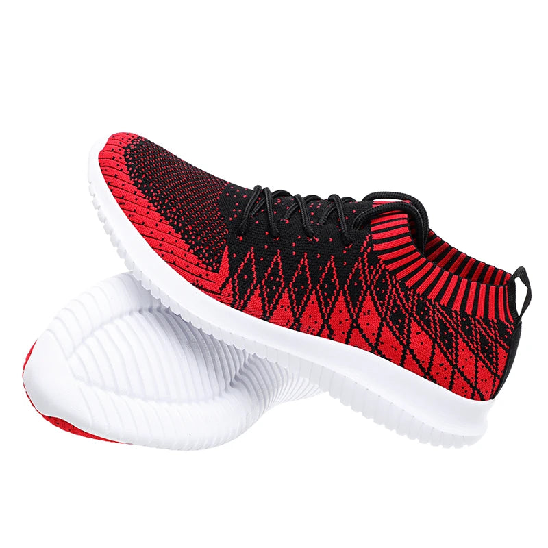 Men's new casual sneakers breathable running comfort classic men's tennis walking fitness men's shoes plus size39-48