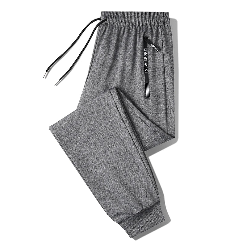 Spring Autumn Men Casual Solid Sweatpants Jogger Pant Mens Outerwear Drawstring Sweatpant Sport Pant Trouser Male Large Size 8XL