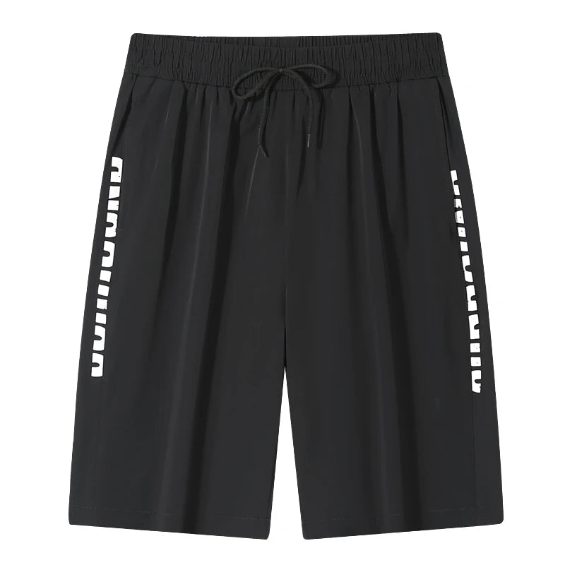 Summer Men Casual Breathable Quick Dry Sport Shorts Mens Cool Ice Running Gym Beach Shorts Mans Joggers Bermuda Shorts Male 5XL