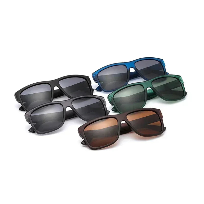 2024 Luxury Brand Polarized Sunglasses Men High-End Outdoor Glasses Fashion Square Driving Eyewear Travel Sun Glasses UV400