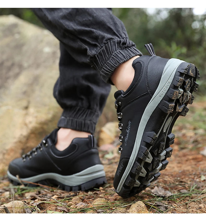 Men's outdoor running shoes Mountain casual sneakers Non-slip hiking camping Comfort hiking sports shoes for men