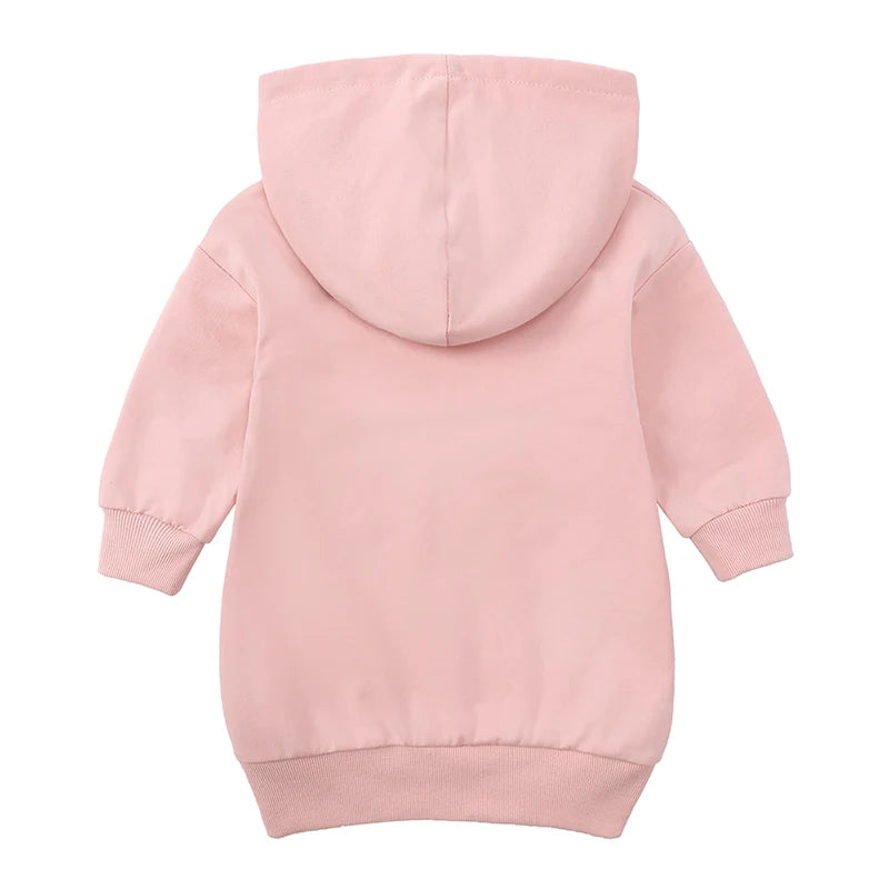 Fashion Solid Color Kids Clothes Girls Hoodies Cotton Long Sleeve Boys Sweatshirts Spring Autumn Children Clothing 2-5 Years