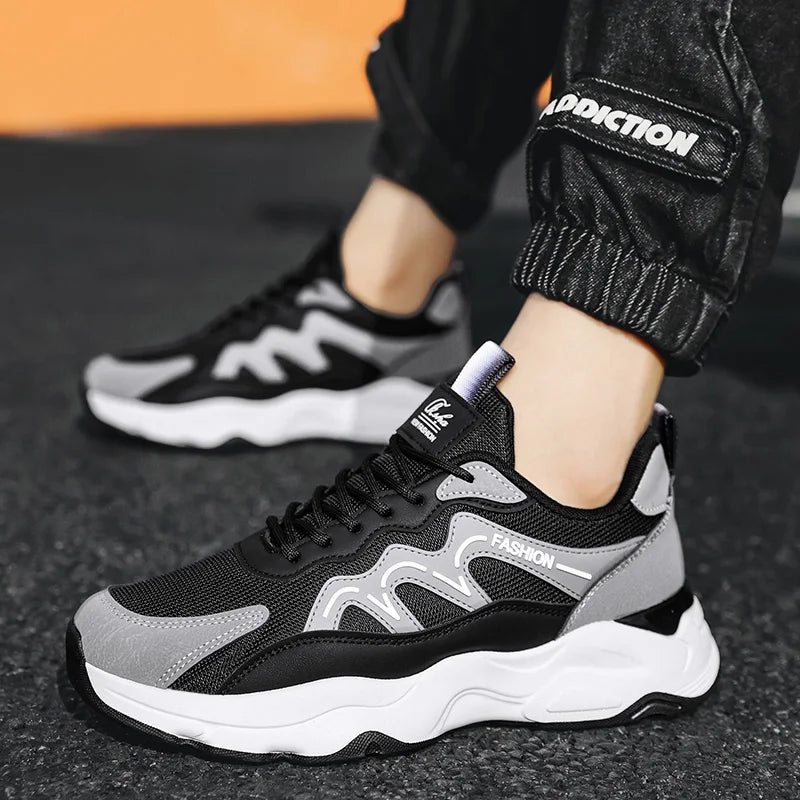 2024 New men's sneakers Comfortable casual men's shoes light breathable walking and running designer Spring and Autumn