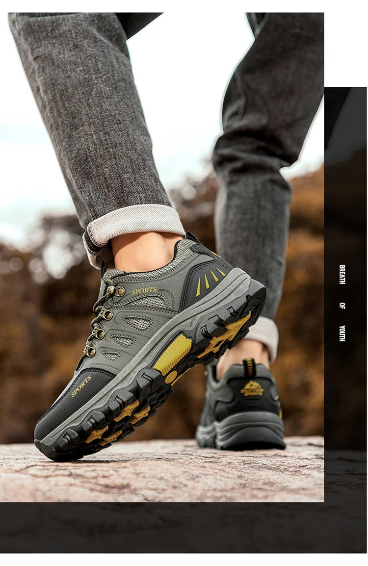 Men's new mountaineering shoes basketball shoes running leisure sports wear-resistant sneakers men training men's shoes