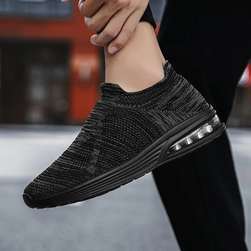 Men's and women's new spring and autumn breathable mesh casual sports shoes men's and women's shoes large size vulcanized shoes