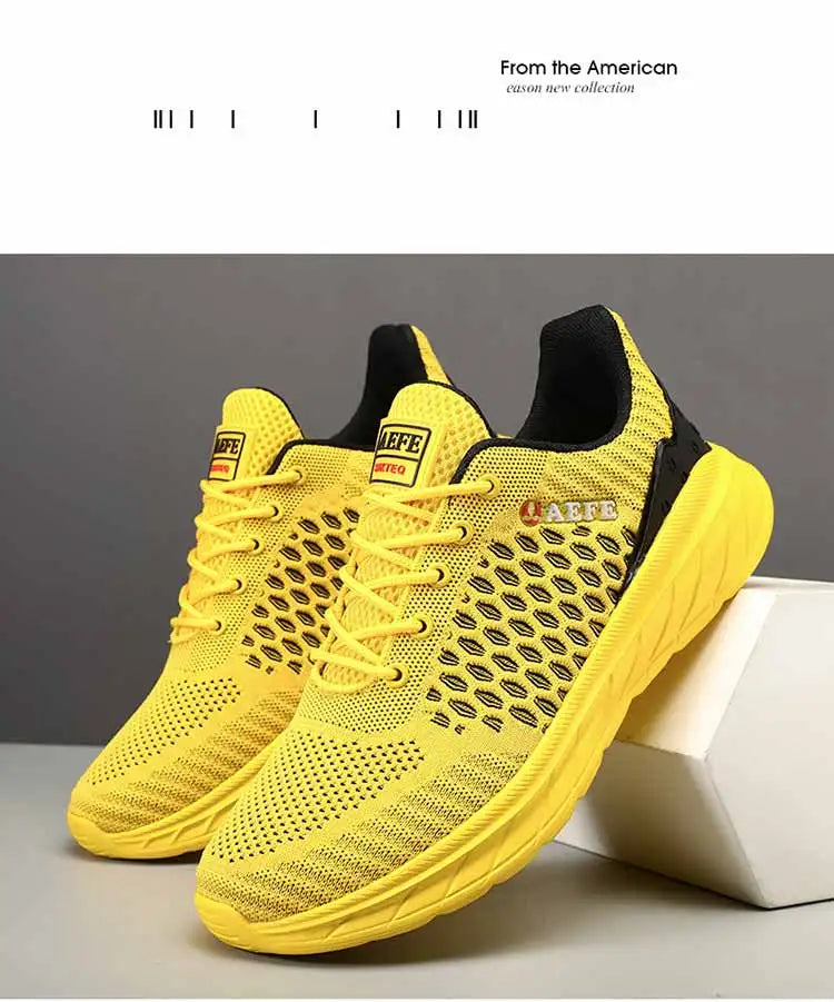 Men's mesh sports vulcanized shoes breathable casual shoes walking men's shoes spring and autumn new40-47