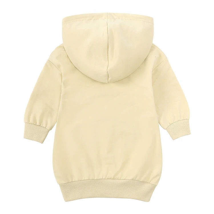 Fashion Solid Color Kids Clothes Girls Hoodies Cotton Long Sleeve Boys Sweatshirts Spring Autumn Children Clothing 2-5 Years