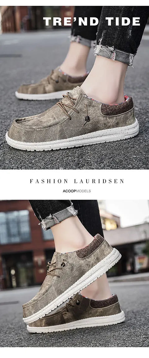 Men's Walking High quality breathable outdoor men's shoes Casual Sports  Fashion comfortable lazy shoes plus size cloth shoes48