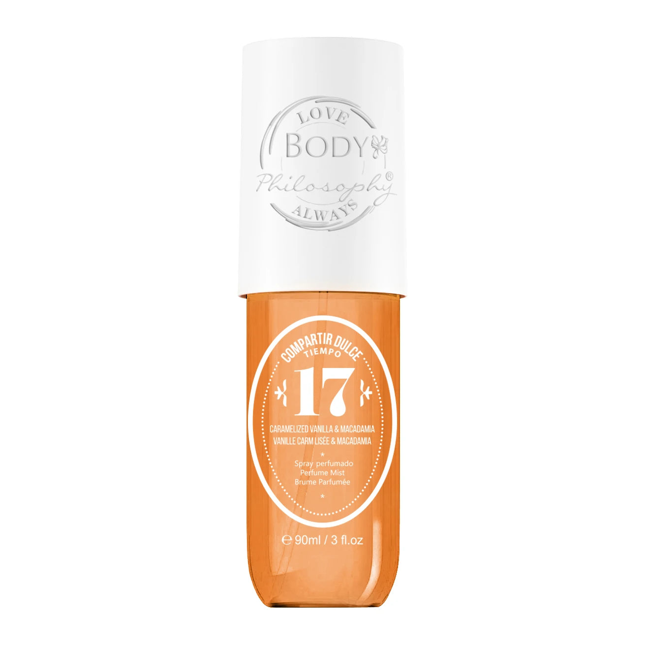 90ML 3.0FL.OZ Body Spray For Women, Inspired by SOL Gourmand Fragrance Hair & Body Mist, Uplifting Scent Vanilla Perfume