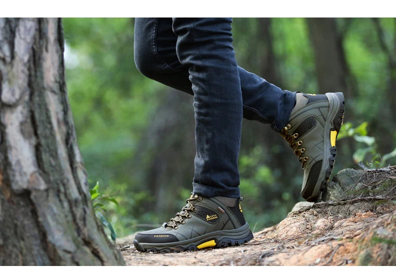 Men's autumn and winter hiking shoes Casual sports shoes comfortable lightweight non-slip large size men's shoes39-47