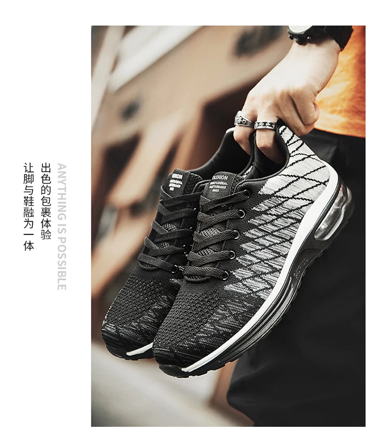 Men's and women's non-slip breathable work sneakers 2024 couple casual walking shoes Walking light mesh loafer men's shoes