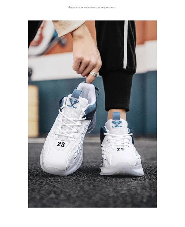 2024 new men's basketball shoes low top non-slip sports shoes fitness training casual men's shoes comfortable walking