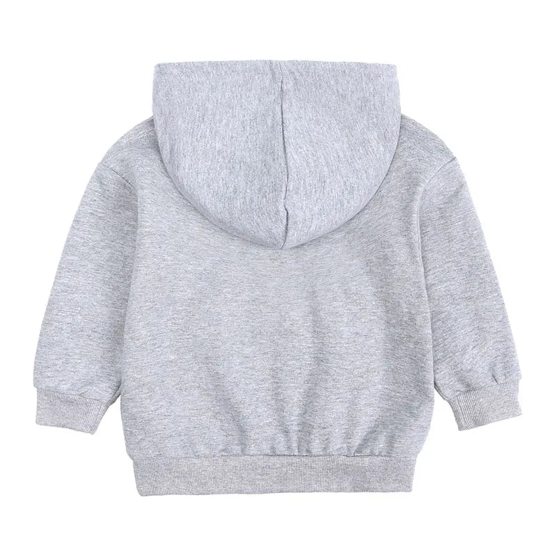 Fashion Solid Color Children Clothes Boys Hoodies Cotton Long Sleeve Girls Sweatshirt Spring Autumn Kids Clothing 1-13 Years