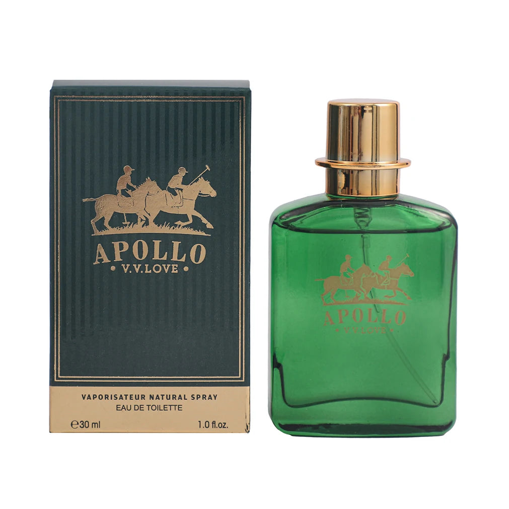 30ML 1.0FL.OZ Apollo Men's Perfume Man, Inspired by Polo EDP Long-Lasting Pheromone Perfume Hombre Cologne Spray Free Shipping