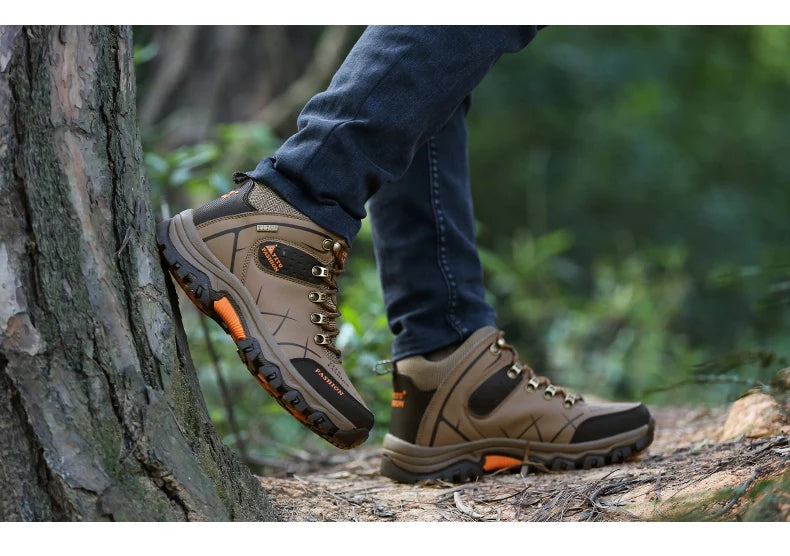 Men's autumn and winter hiking shoes Casual sports shoes comfortable lightweight non-slip large size men's shoes39-47