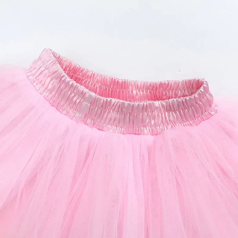 Fashion Kids Skirts for Girls Princess Fluffy Girls Skirts Summer Lovely Children Clothing Ball Gown 1-5 Years