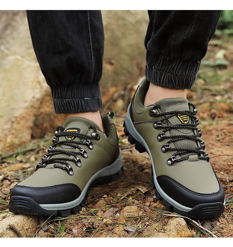 Men's outdoor running shoes Mountain casual sneakers Non-slip hiking camping Comfort hiking sports shoes for men