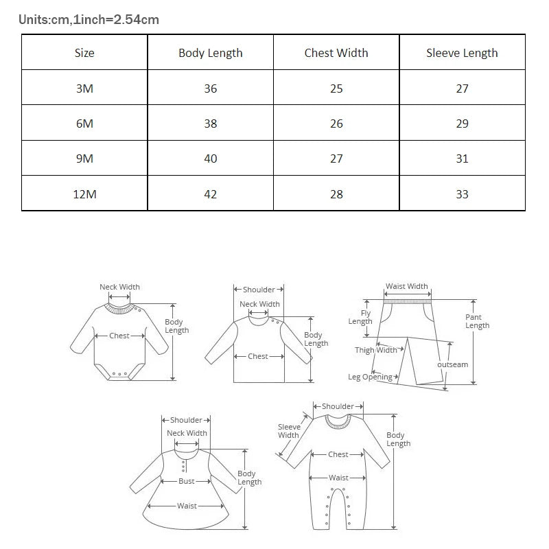 Cartoon Letter Newborn Clothes Newborn Clothes Girls Bodysuits Long Sleeve Knitted O-Neck Baby Boy Clothes 3-12 Months