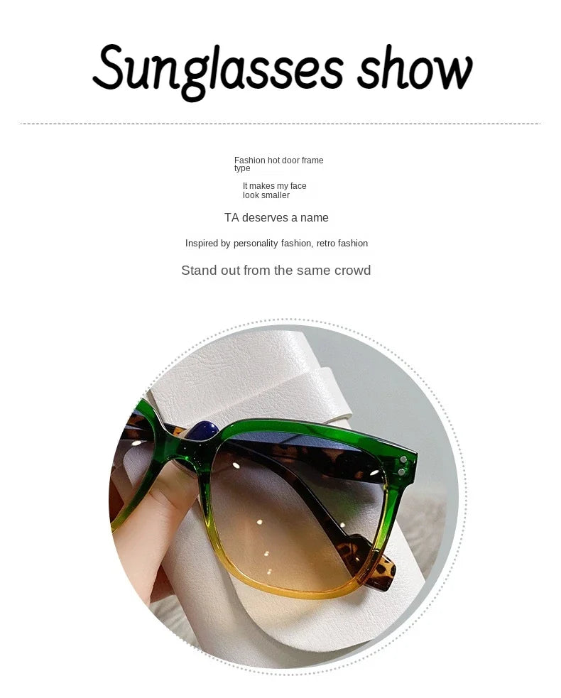 2024 Vintage Square Sunglasses Women Designer Luxury Sun Glasses for Men Classic UV400 Outdoor Ladies Eyeglasses Sunglasses Men