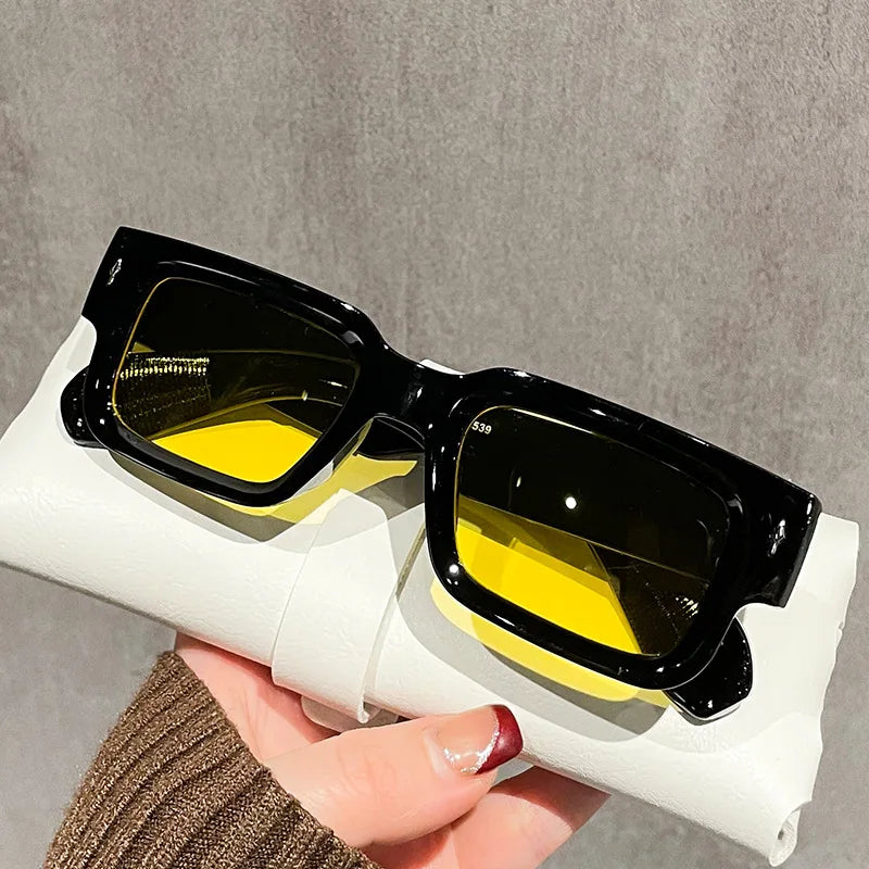 Small Square Sunglasses Women Men Travel Luxury Male Shades Female UV400 Brand Gafas Oculos Retro Designer