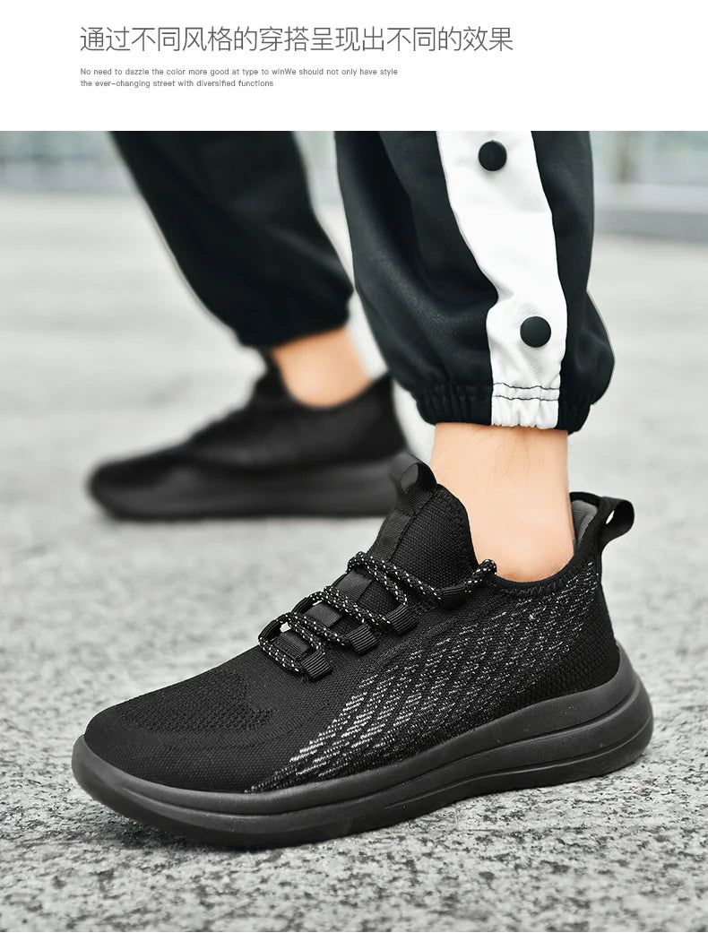 New designer 2024 men's vulcanized shoes autumn breathable fashion casual sports shoes large size walking fitness men's shoes48