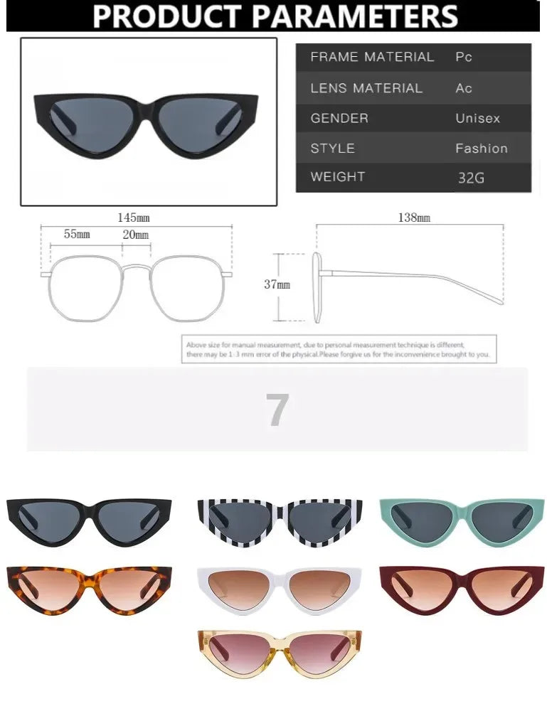 Luxury Vintage Cat Eyt Sunglasses Women 2024 Fashion V Brand Designer Cateye Sun Glasses Female Eyewear UV400 Gafas De Sol Mujer