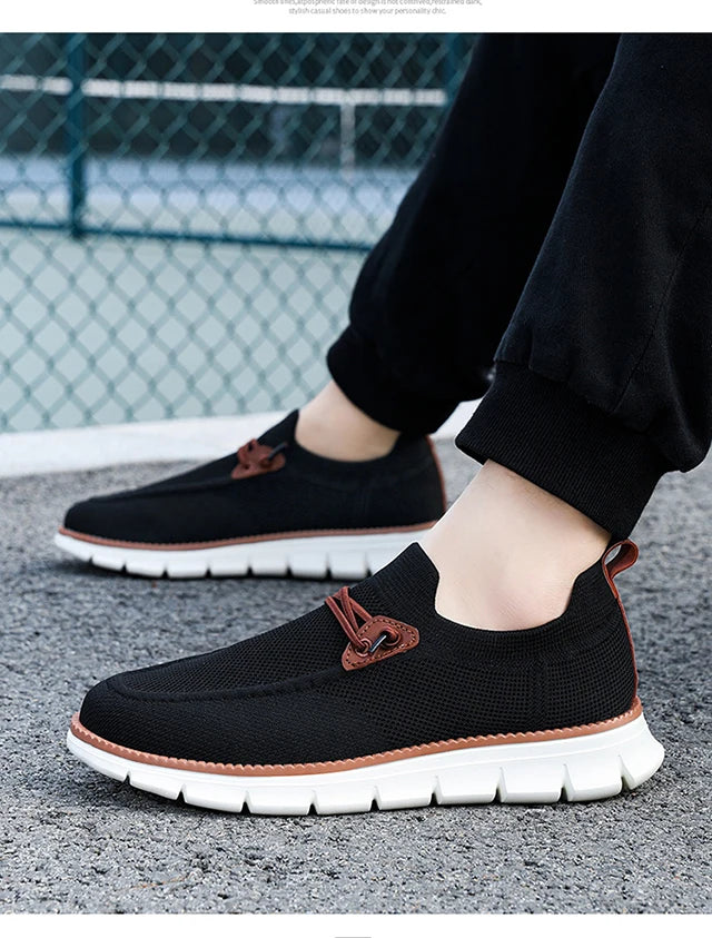 New spring summer flat fashion breathable casual sports men's shoes large size 39-48 fashion casual walking loafer men's shoes