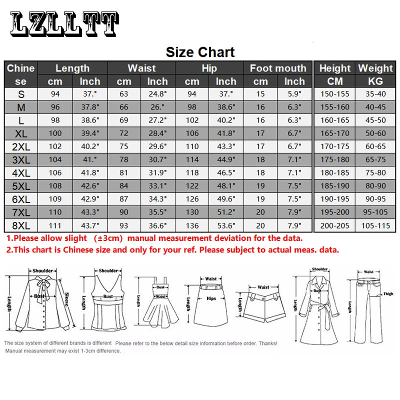 Spring summer Men Breathable Casual Sport Joggers Pants Mens Ice Quick Dry Outdoor Tracksuit Trousers Men's Pants Plus Size 8XL