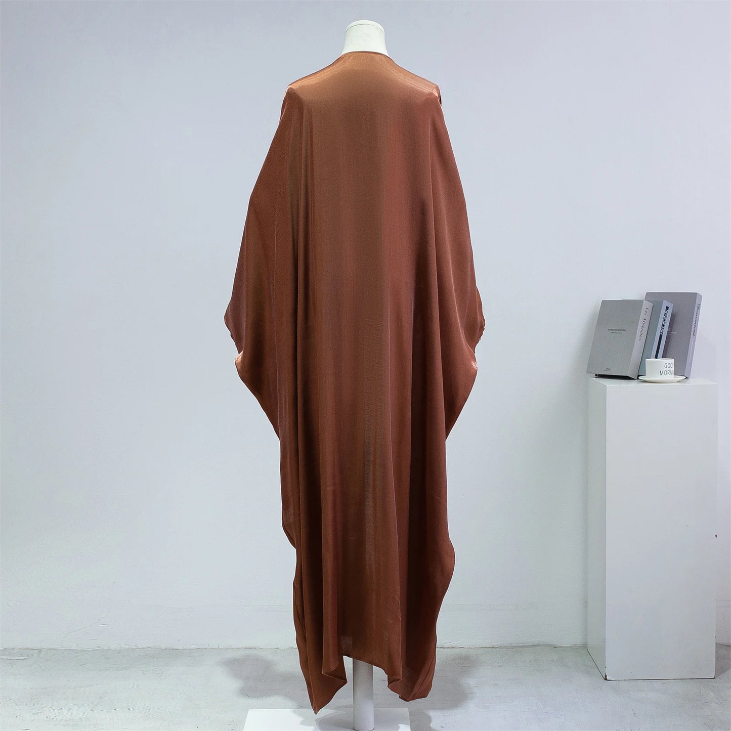 Muslim Out Abayas Smocking Sleeve kaftans One-piece Prayer Women Jilbabs Cardigan Coat Islamic Clothing Dubai Saudi Robe Turkish