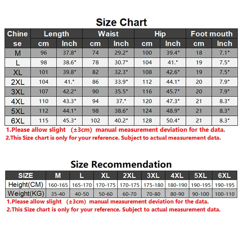 Spring Autumn Men Waterproof Tactical Combat Pants Trousers Mens Casual Cargo Pants Outdoor Hiking Sport Trousers Large Size 6XL