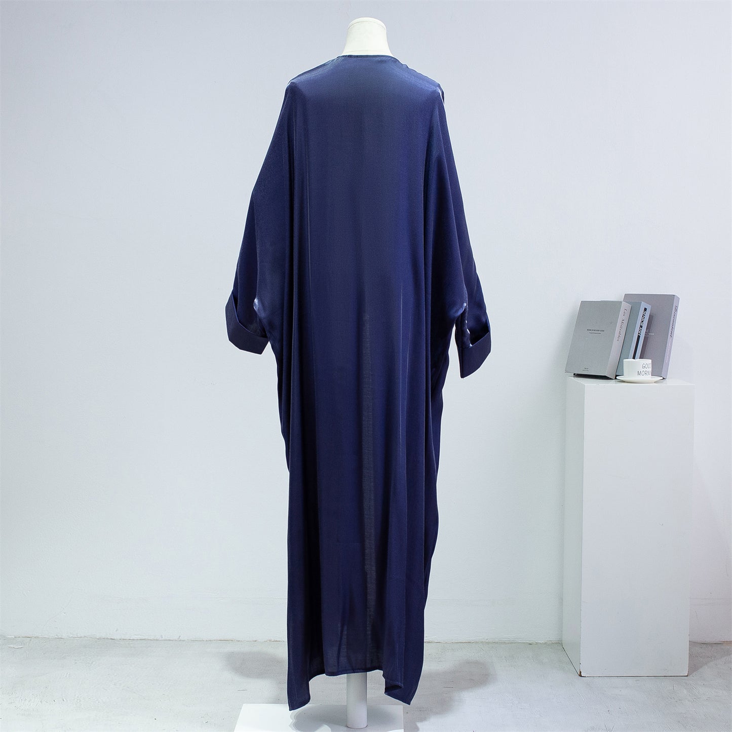 Muslim Out Abaya kaftan Smocking Sleeve One-piece Prayer Women Jilbabs Cardigan Coat Islamic Clothing Dubai Saudi Robe Turkish