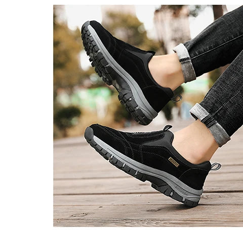 New spring and autumn men breathable comfortable outdoor anti-walking casual sports shoes light loafers men's shoes